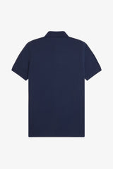 Fred Perry M6000 Polo - Tennis Blue / Lemon Barley