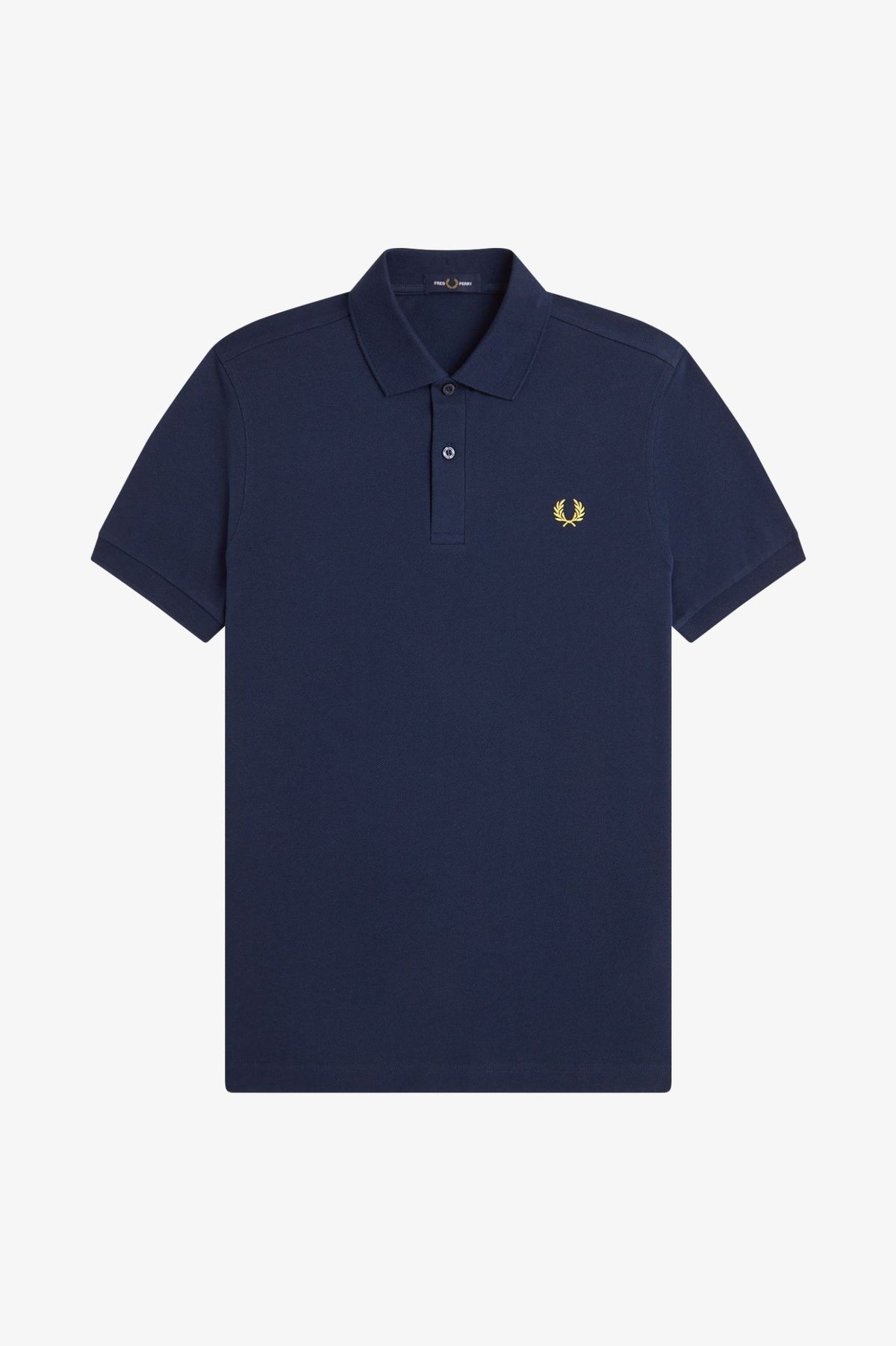 Fred Perry M6000 Polo - Tennis Blue / Lemon Barley