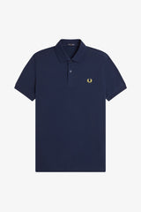 Fred Perry M6000 Polo - Tennis Blue / Lemon Barley
