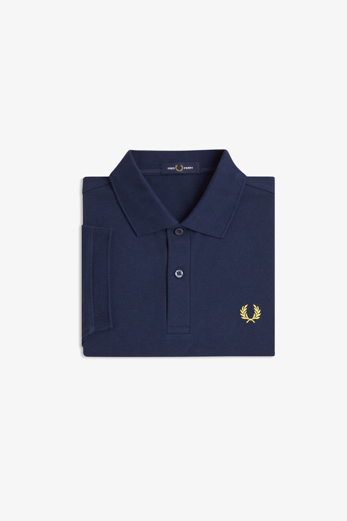 Fred Perry M6000 Polo - Tennis Blue / Lemon Barley