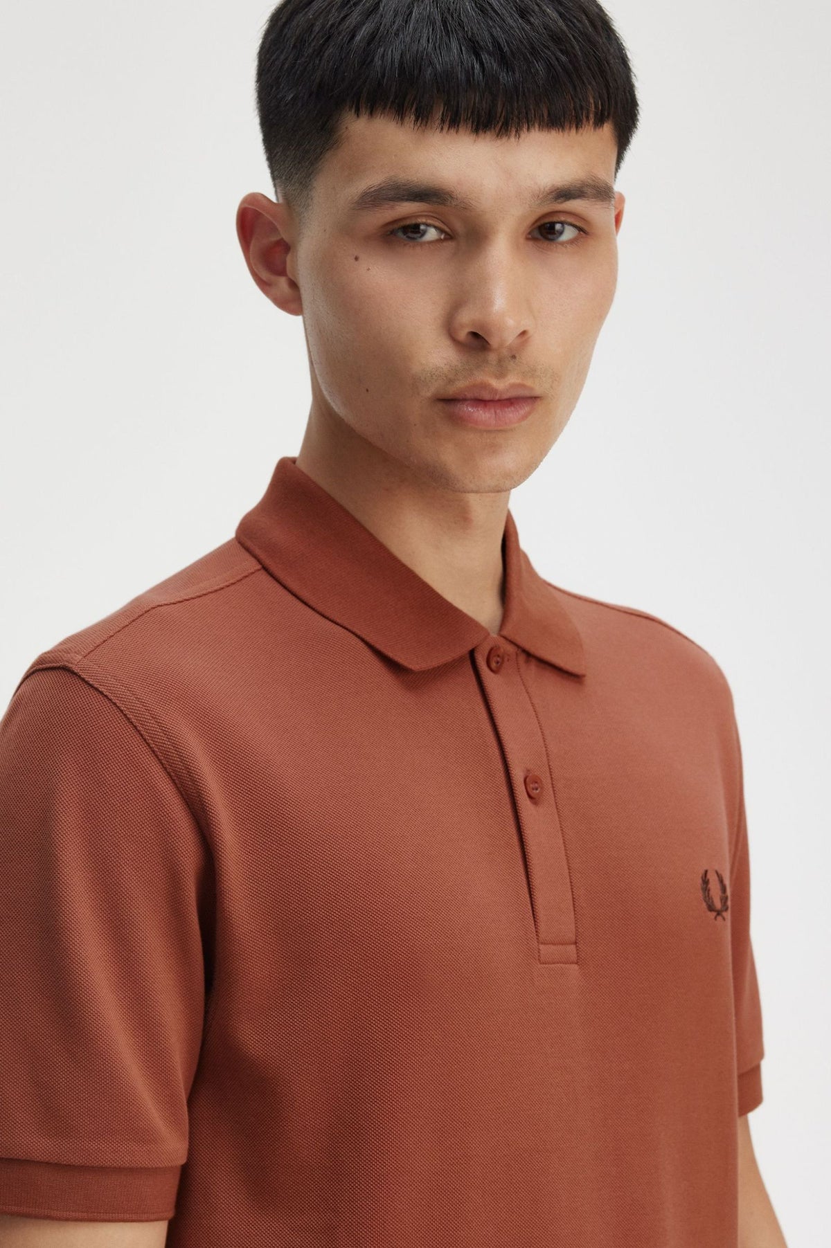 Fred Perry M6000 Polo - CINNAMON/CRBRICK