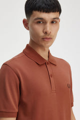 Fred Perry M6000 Polo - CINNAMON/CRBRICK