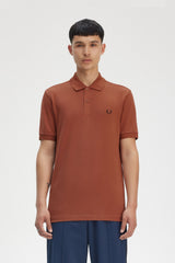 Fred Perry M6000 Polo - CINNAMON/CRBRICK