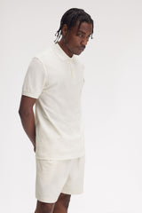 Fred Perry M6000 Polo shirt - Ecru / Olive Mint