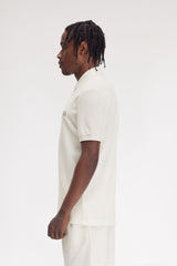 Fred Perry M6000 Polo shirt - Ecru / Olive Mint