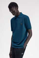 Fred Perry M6000 Polo - Dark Petrol/Shaded Stone