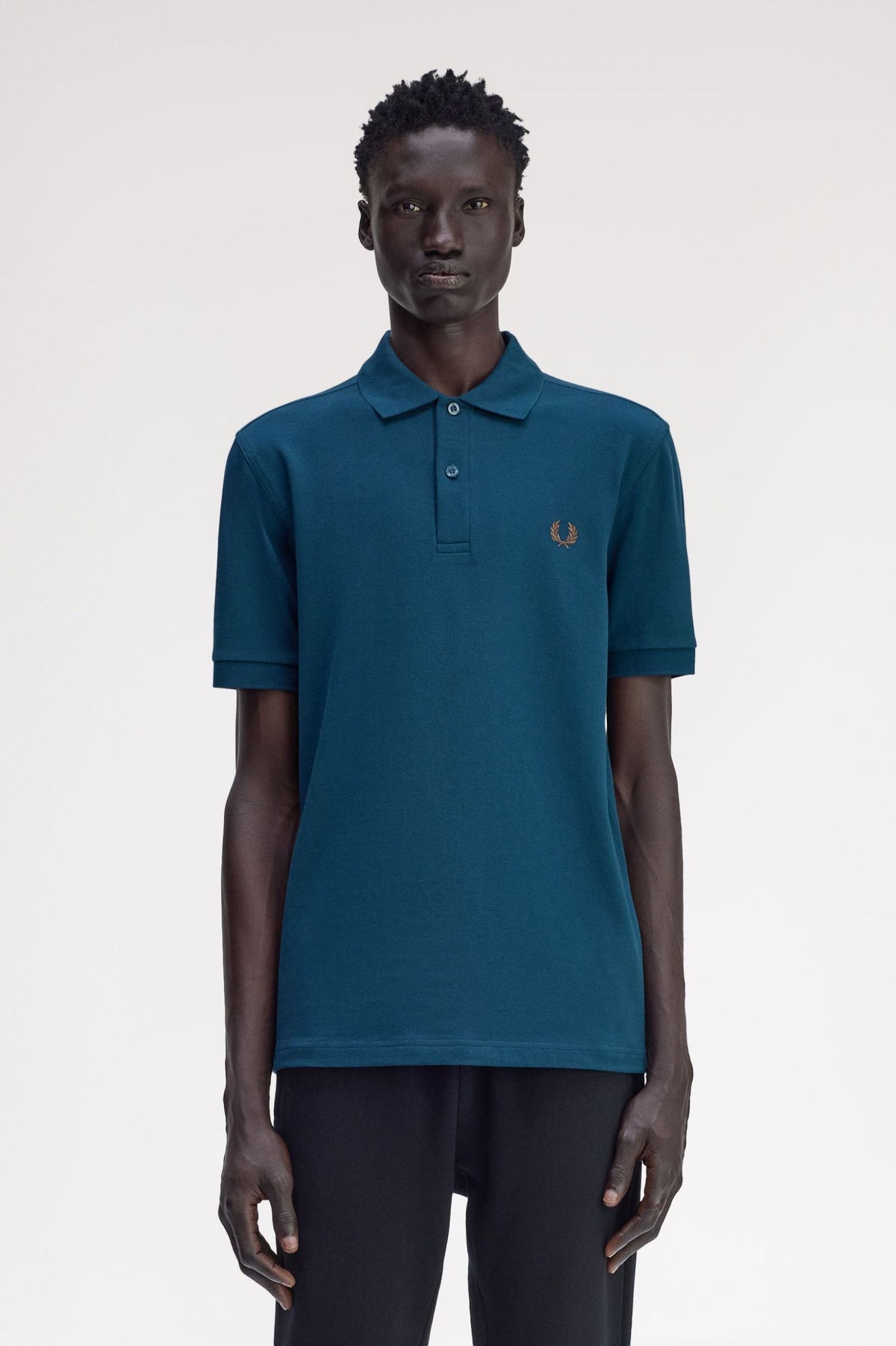 Fred Perry M6000 Polo - Dark Petrol/Shaded Stone