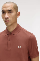 Fred Perry M6000 Polo - Whisky Brown/Ecru
