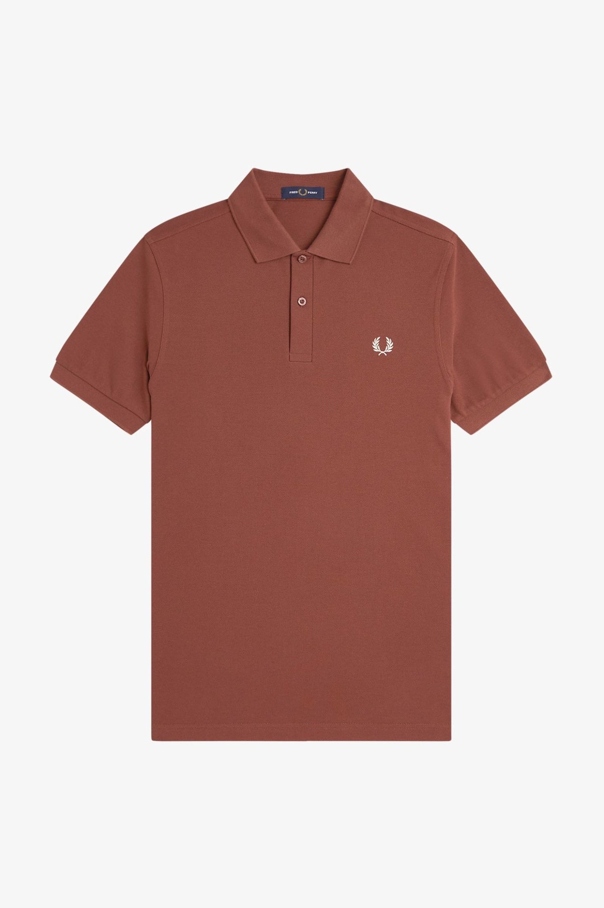 Fred Perry M6000 Polo - Whisky Brown/Ecru