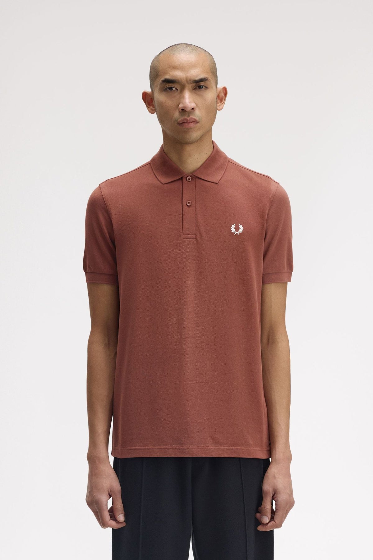 Fred Perry M6000 Polo - Whisky Brown/Ecru