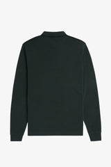 Fred Perry Long sleeve poloshirt - Night Green