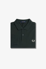 Fred Perry Long sleeve poloshirt - Night Green