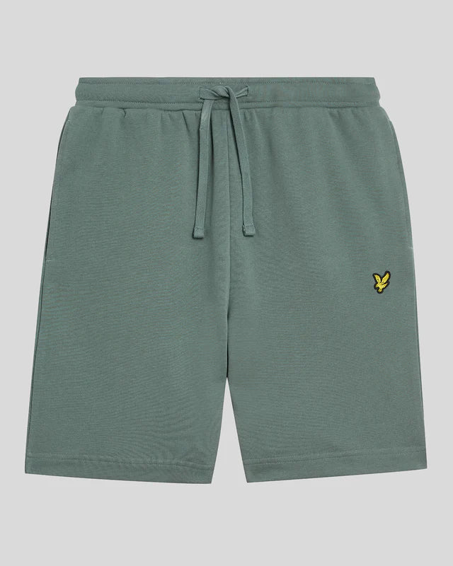 Lyle & Scott-  Sweat short - Green Mercurial