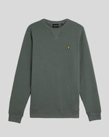Lyle & Scott Crew Neck Sweatshirt -  Green Mercurial