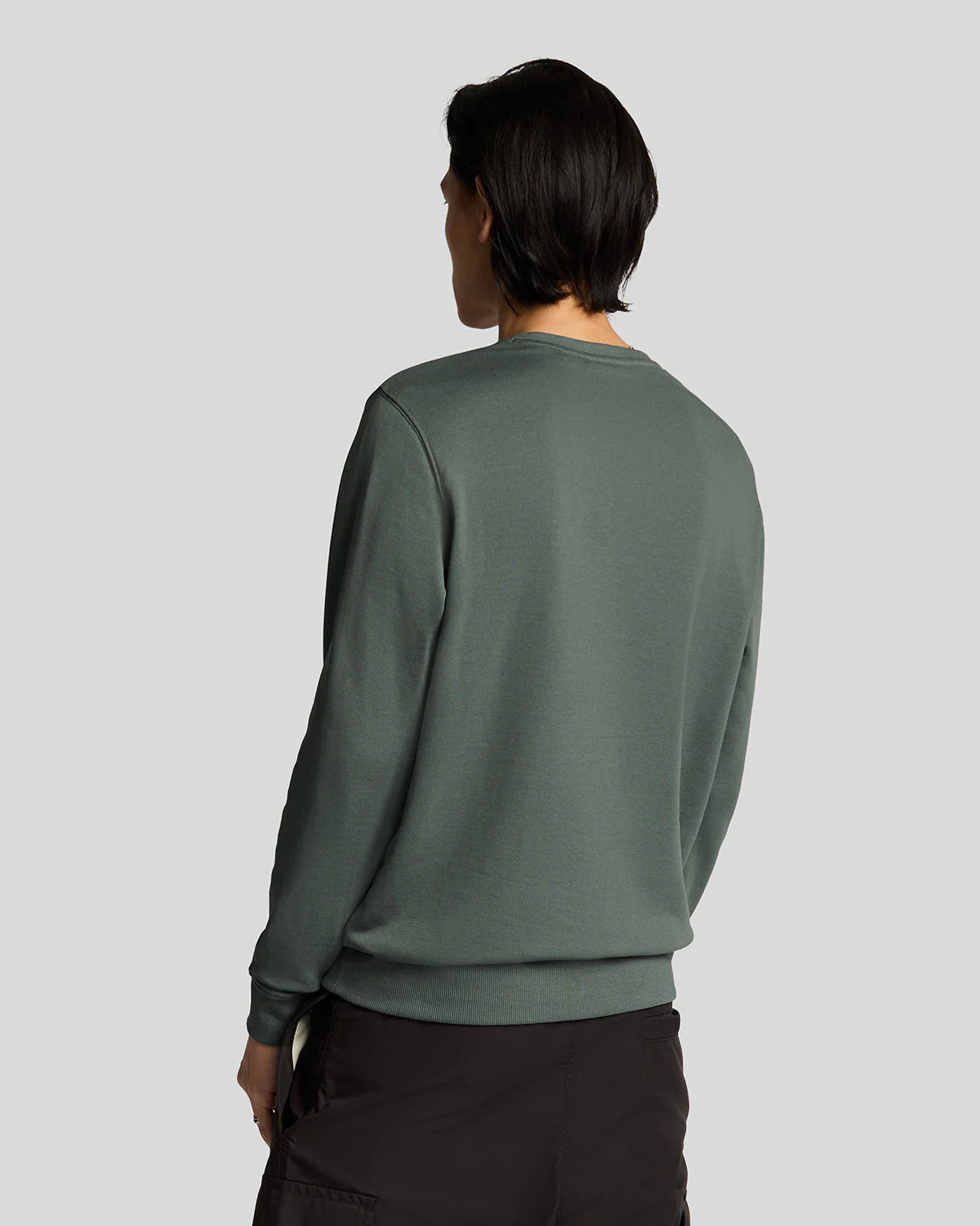 Lyle & Scott Crew Neck Sweatshirt -  Green Mercurial