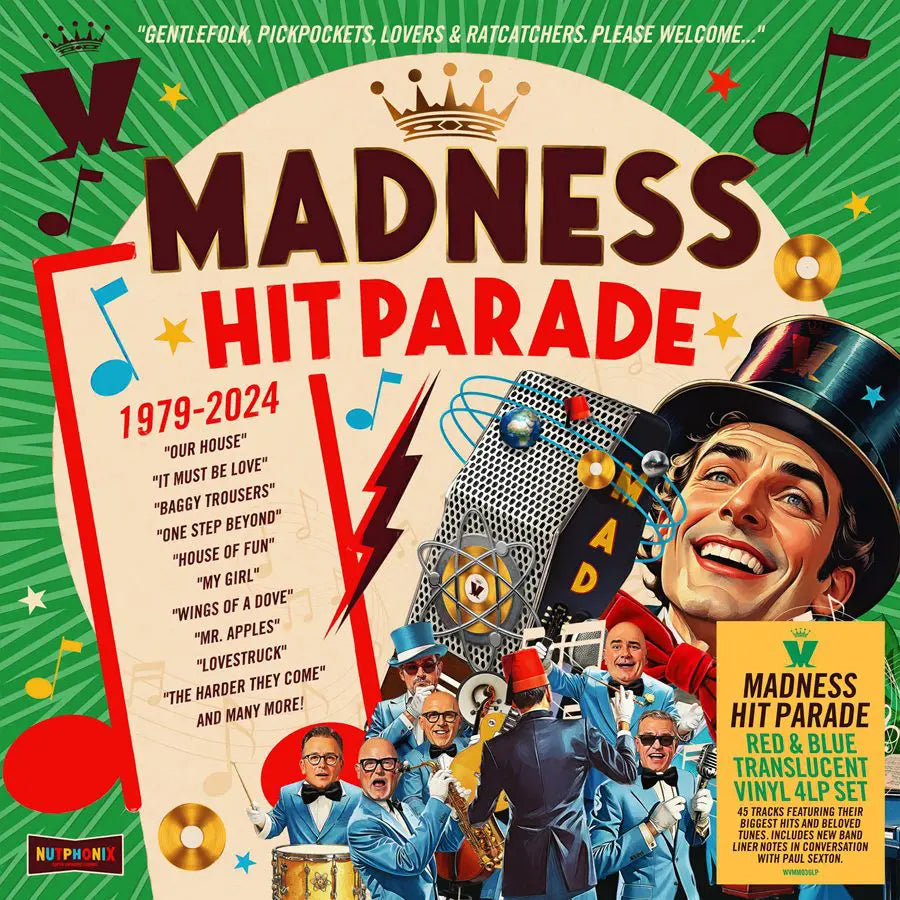 MADNESS - HITPARADE: 1979 - 2024 (4LP Coloured vinyl boxset) (pre-order 21/11/2025)