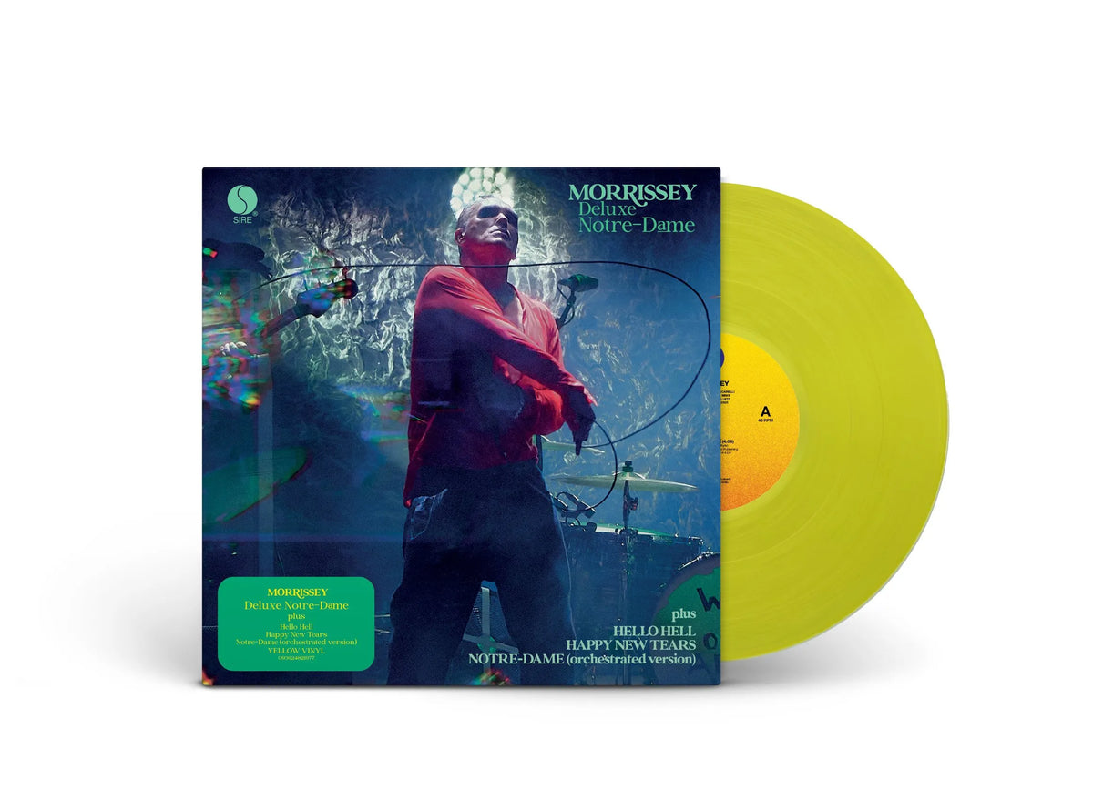 MORRISSEY - DELUXE NOTRE-DAME (Coloured Yellow Vinyl, Limited Edition EP)