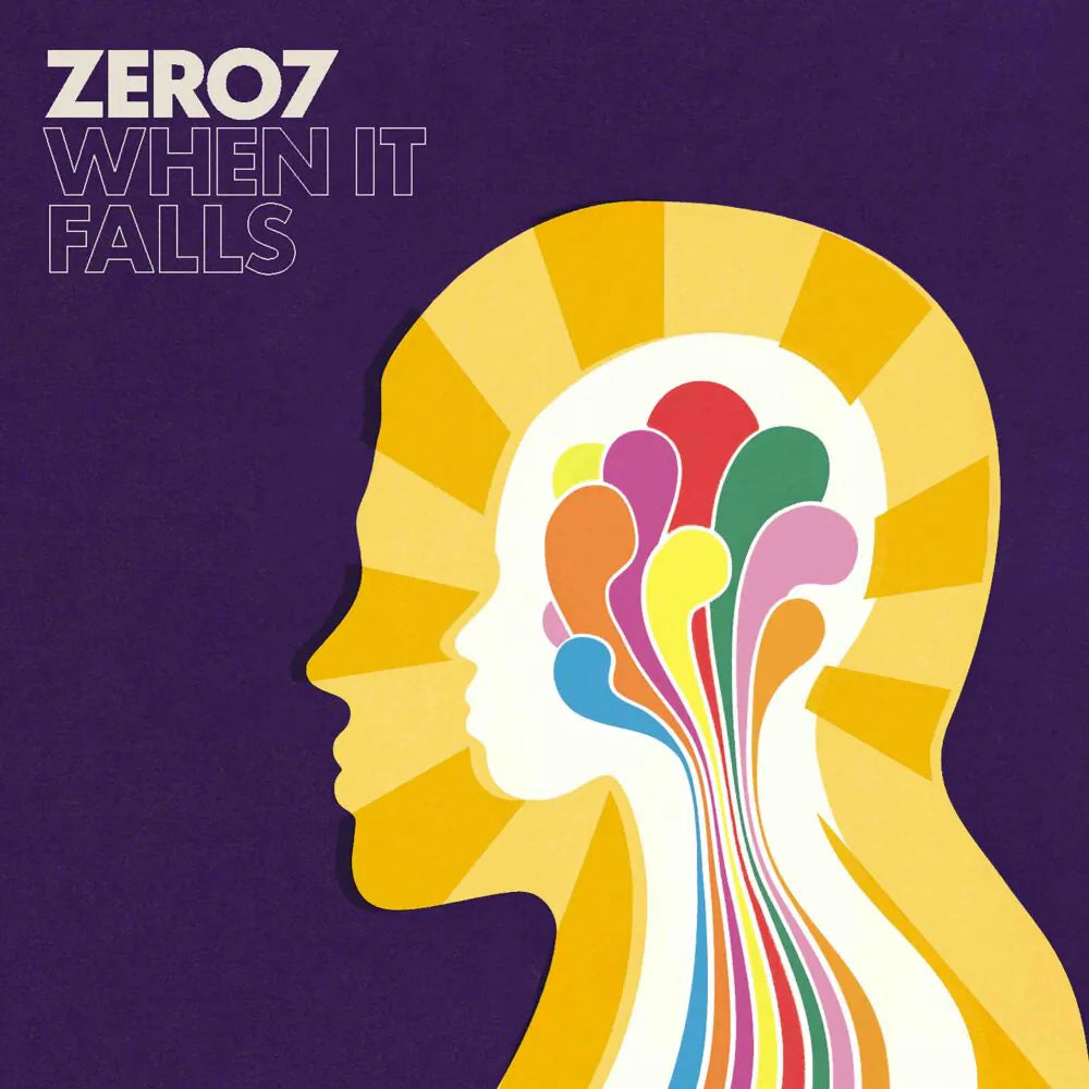 ZERO 7 - WHEN IT FALLS (Orange/green vinyl)