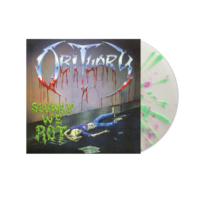 OBITUARY - SLOWLY WE ROT (Coloured Vinyl, Limited Edition, Remastered, Expanded Edition) (pre-order 06/03/2026)