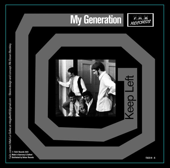 MY GENERATION - KEEP LEFT/GETTING OUT