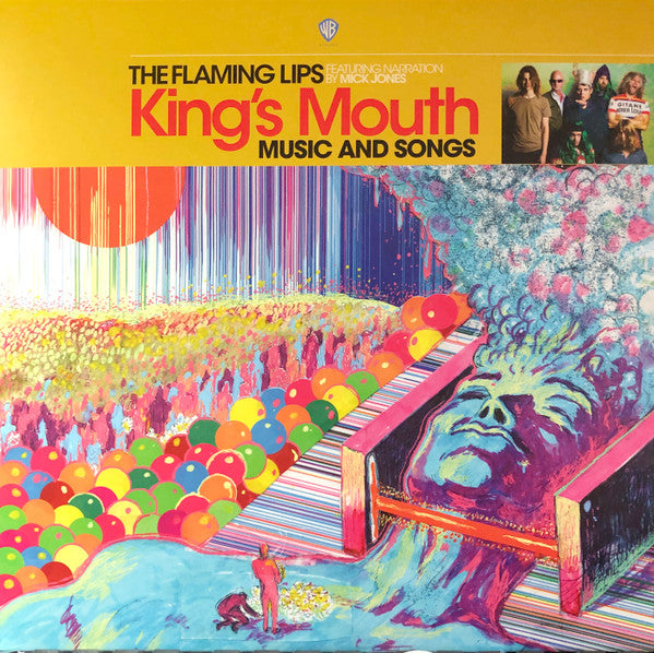 FLAMING LIPS - KING'S MOUTH (limited gold vinyl edition)