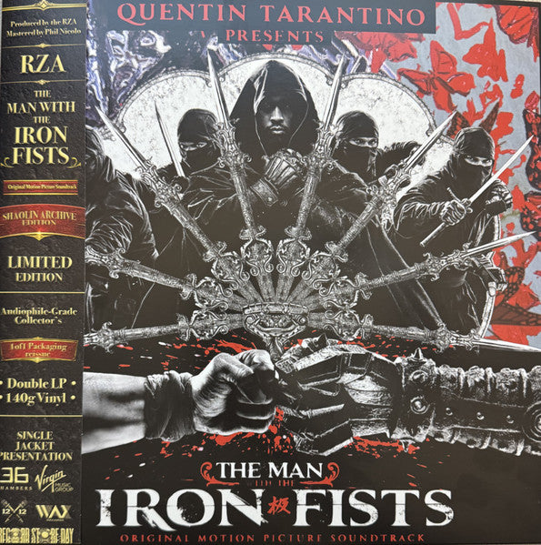 RZA & V/A - The Man with the Iron Fists (OST) (Red Opaque / Orange Smoke 2LP set) RSD 2026