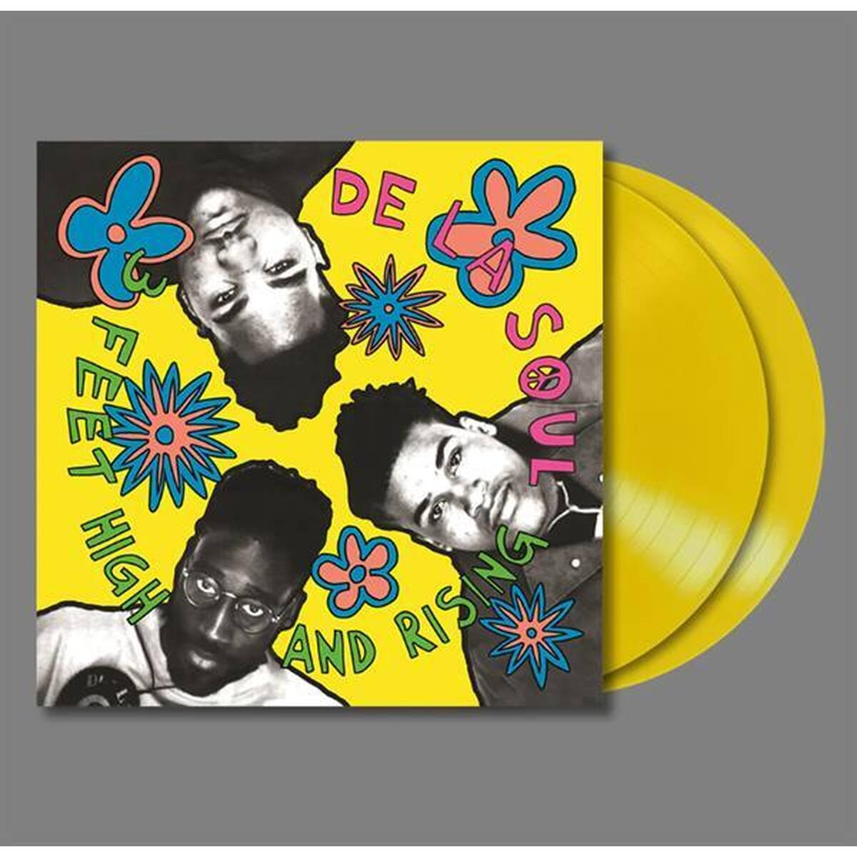DE LA SOUL - 3 FEET HIGH AND RISING (yellow vinyl)