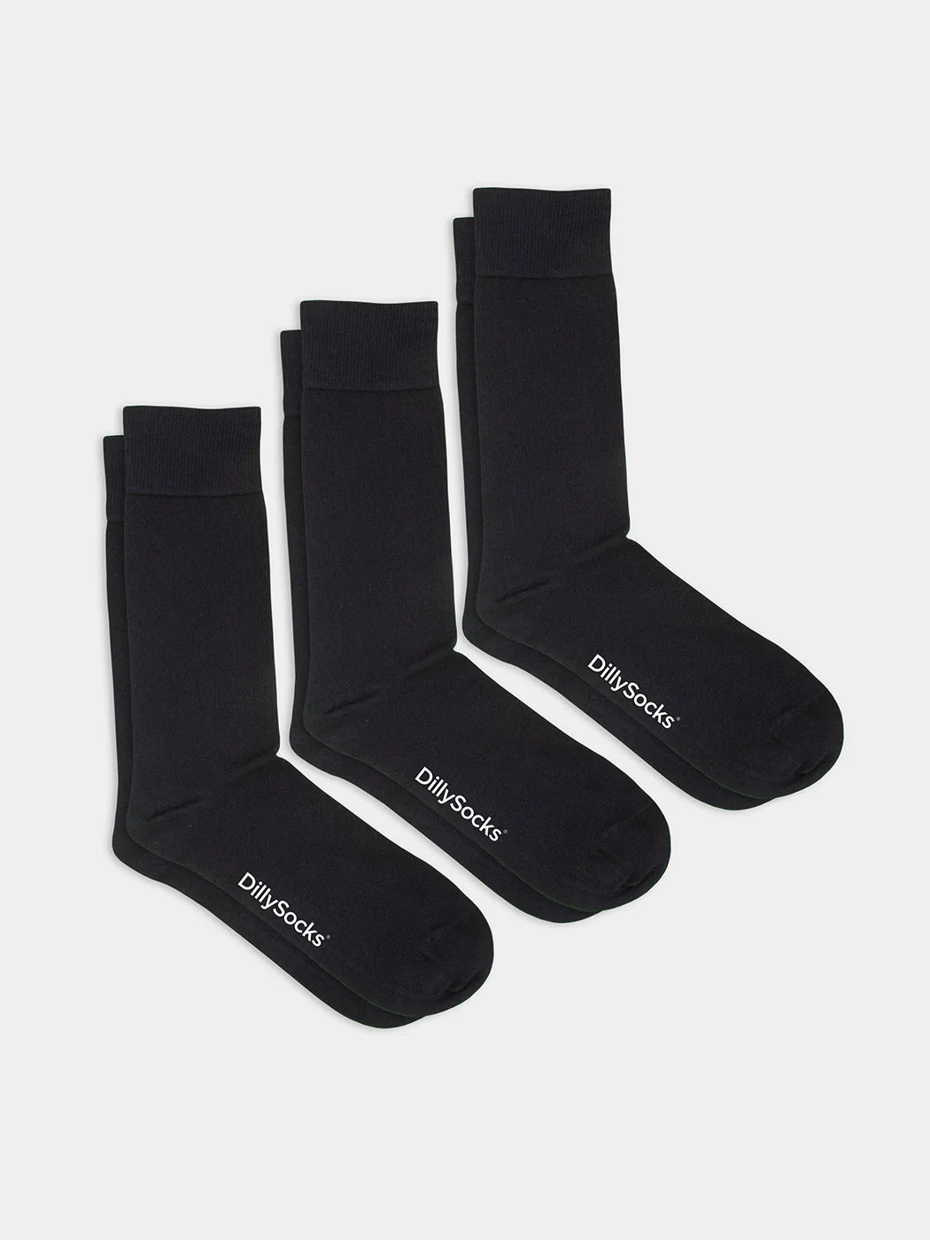 DillySocks - Smooth Dark Navy (size 41-46) 3pack