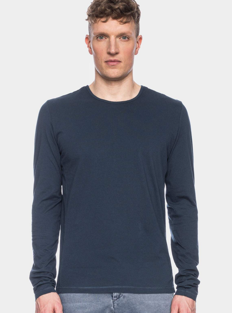 Ato Long sleeve T- Shirt - Dark blue