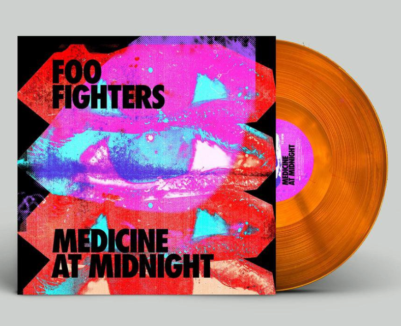 FOO FIGHTERS - MEDICINE AT MIDNIGHT (limited orange vinyl)