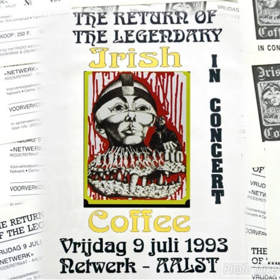 IRISH COFFEE - LIVE AALST 1993 (limited yellow vinyl - 200 pcs)