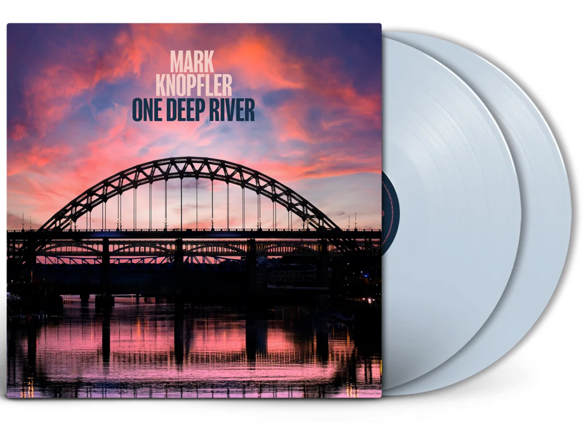 KNOPFLER, MARK - ONE DEEP RIVER  (limited pale blue vinyl)