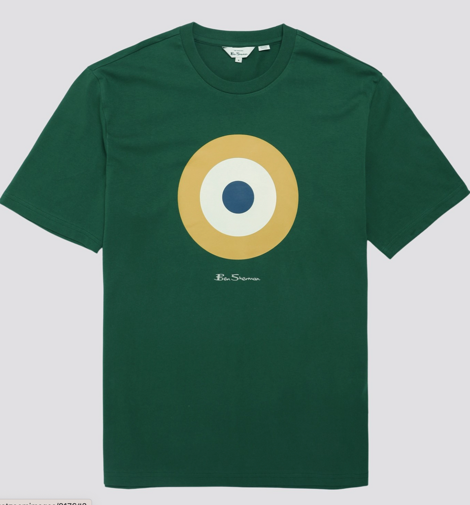 Ben Sherman Target T-Shirt - Green