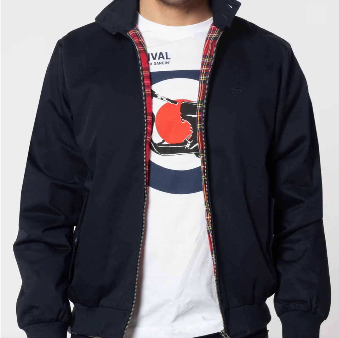 Merc Harrington Jacket - Navy