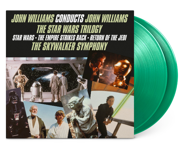 WILLIAMS, JOHN - THE STAR WARS TRILOGY (Green vinyl) (pre-order 21/06/2024)