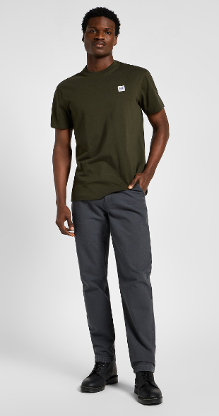 Lee Relaxed Workwear Chino - Dark muted gray