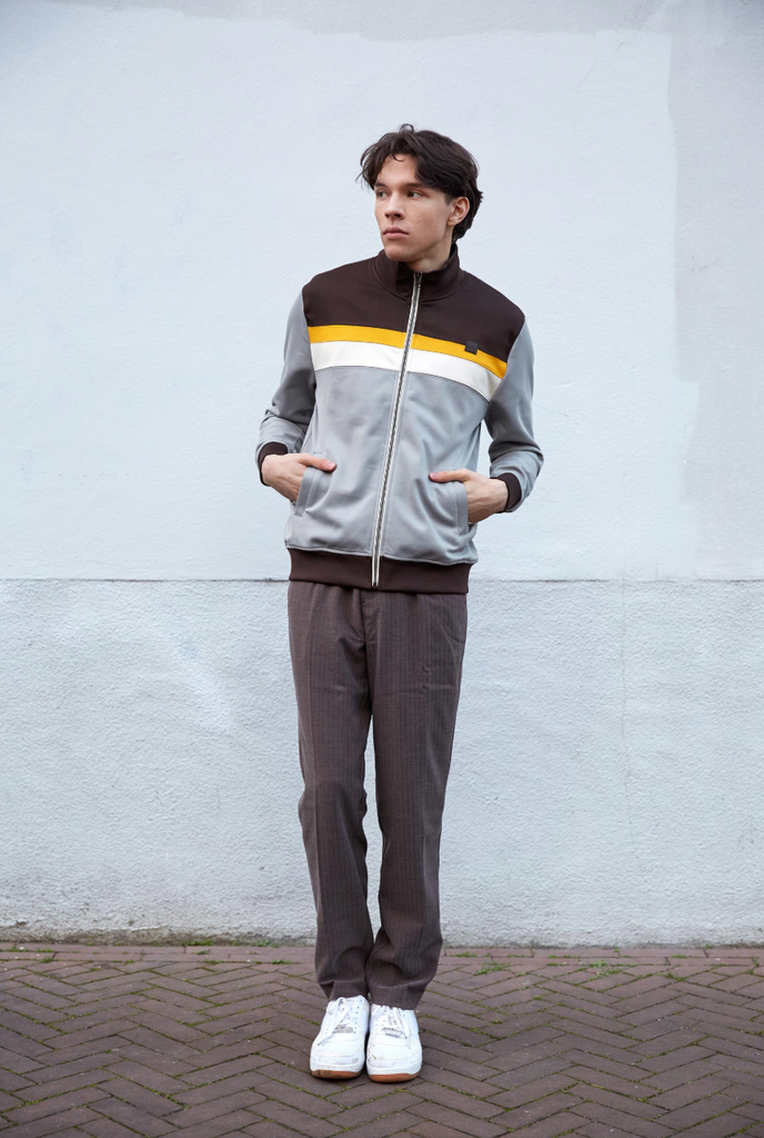 4Funky Flavours Track Jacket - MIND WARP - Grey, multicolour