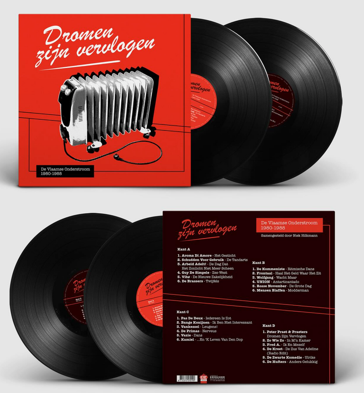 V/A - DROMEN ZIJN VERVLOGEN (Belgian new wave classics on gatefold 2LP)