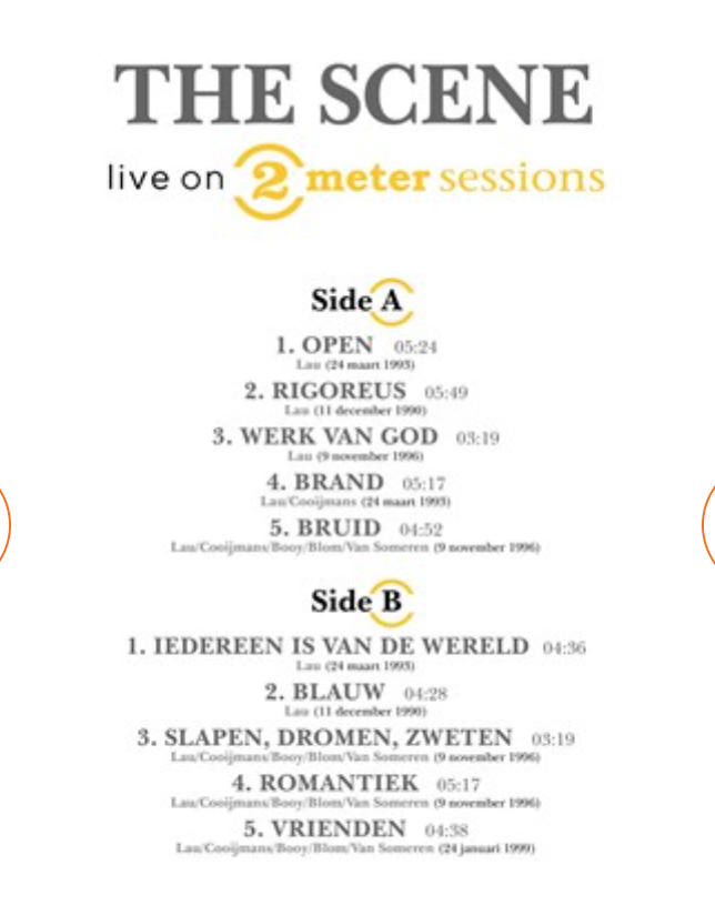SCENE, THE - LIVE ONE 2 METER SESSIONS