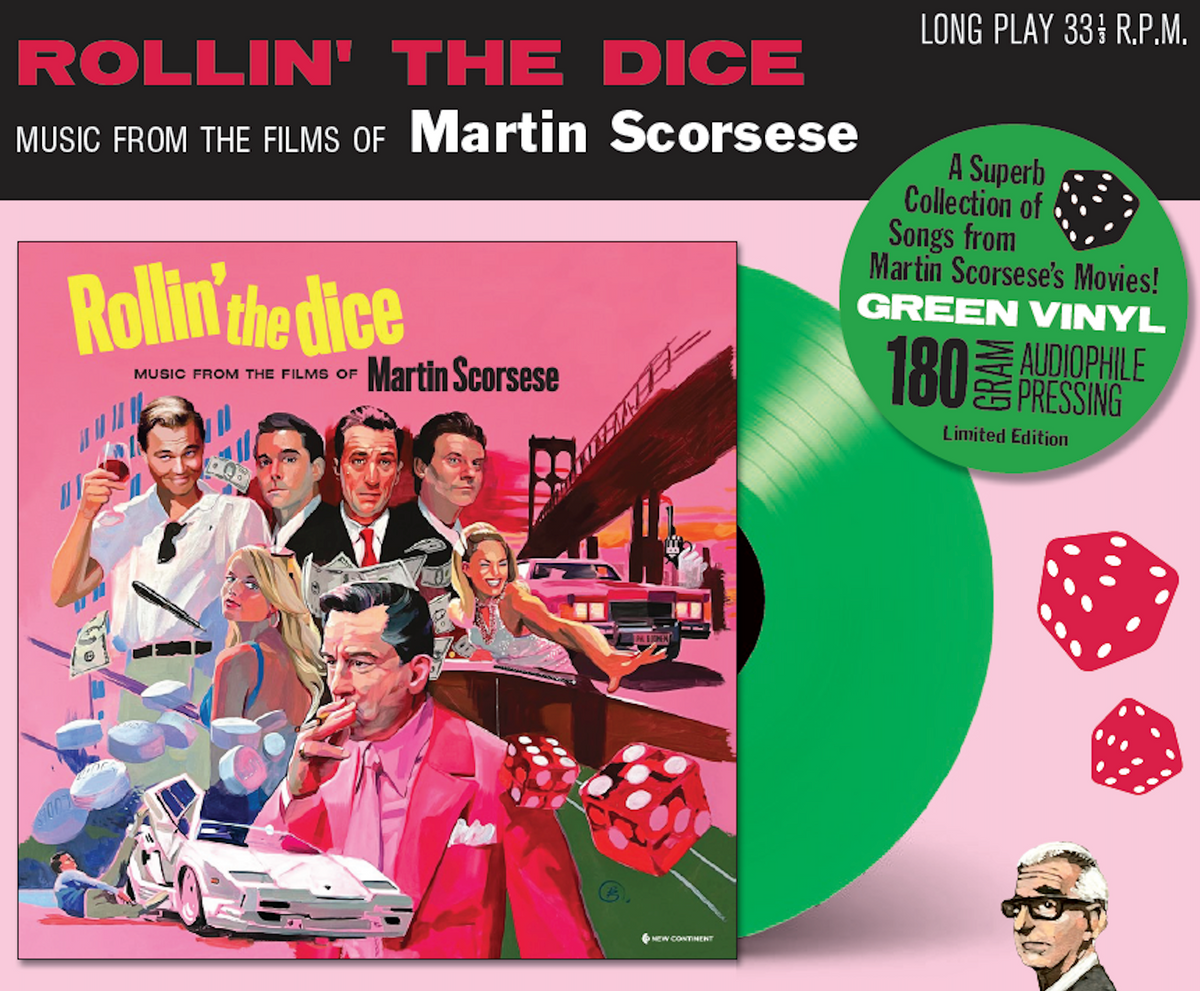 V/A - ROLLIN' THE DICE - MUSIC FROM THE FILMS OF MARTIN SCORSESE (Green vinyl)