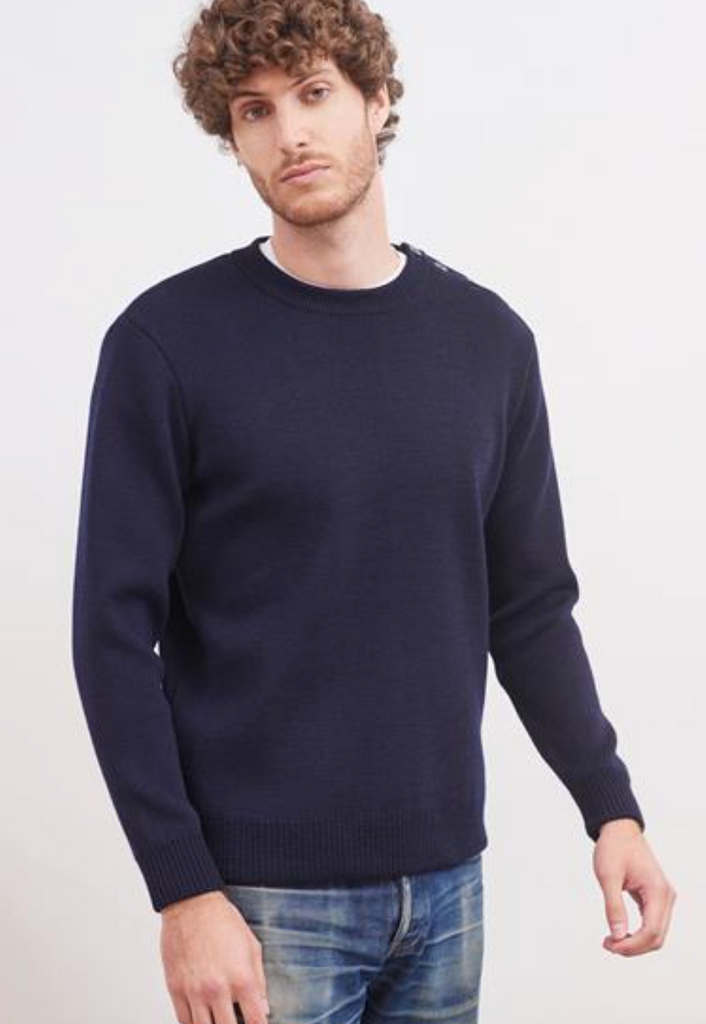 Saint James Pull Marinier - Marine