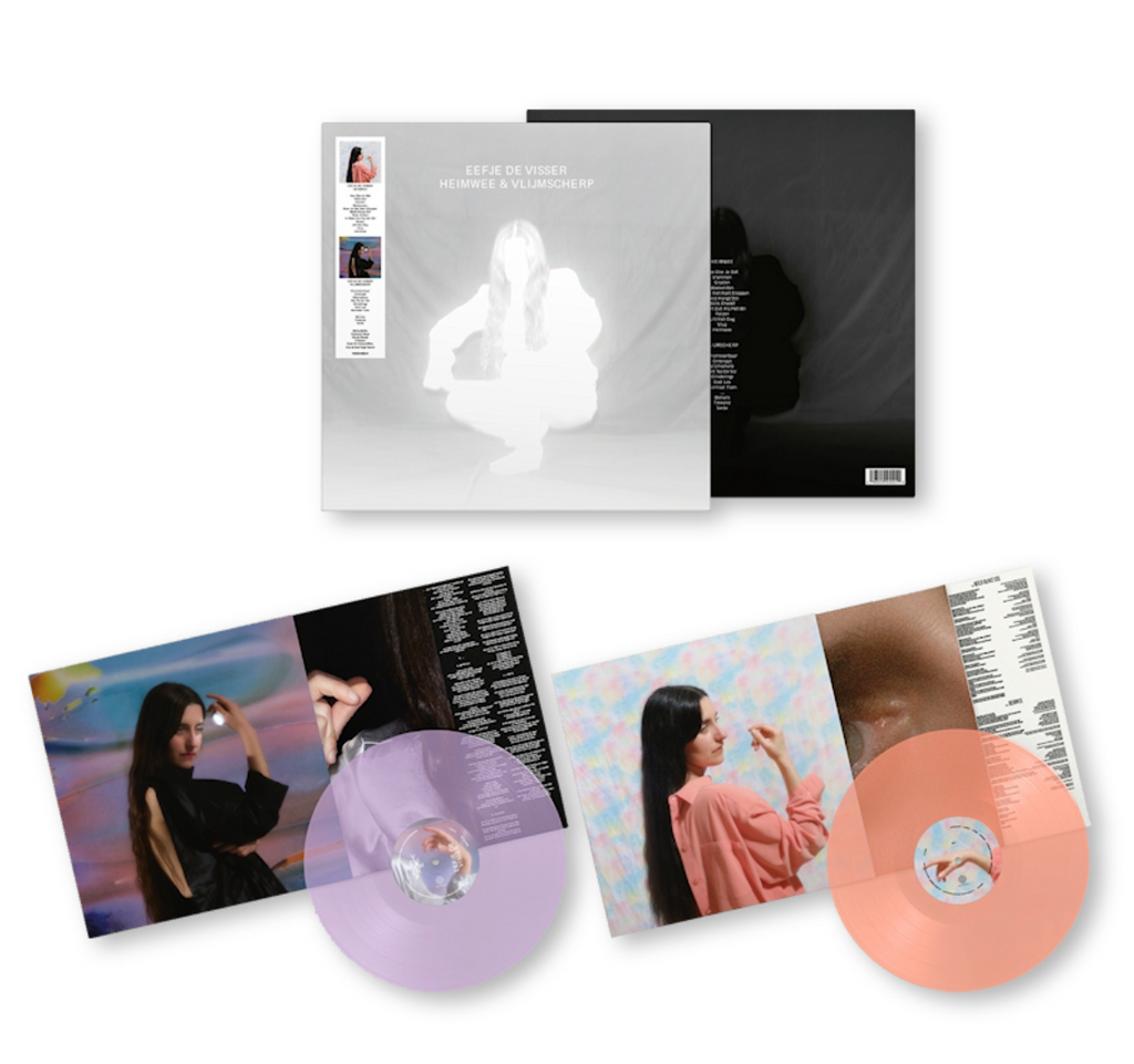 DE VISSER, EEFJE - HEIMWEE + VLIJMSCHERP (transparent coloured ltd. vinyl)