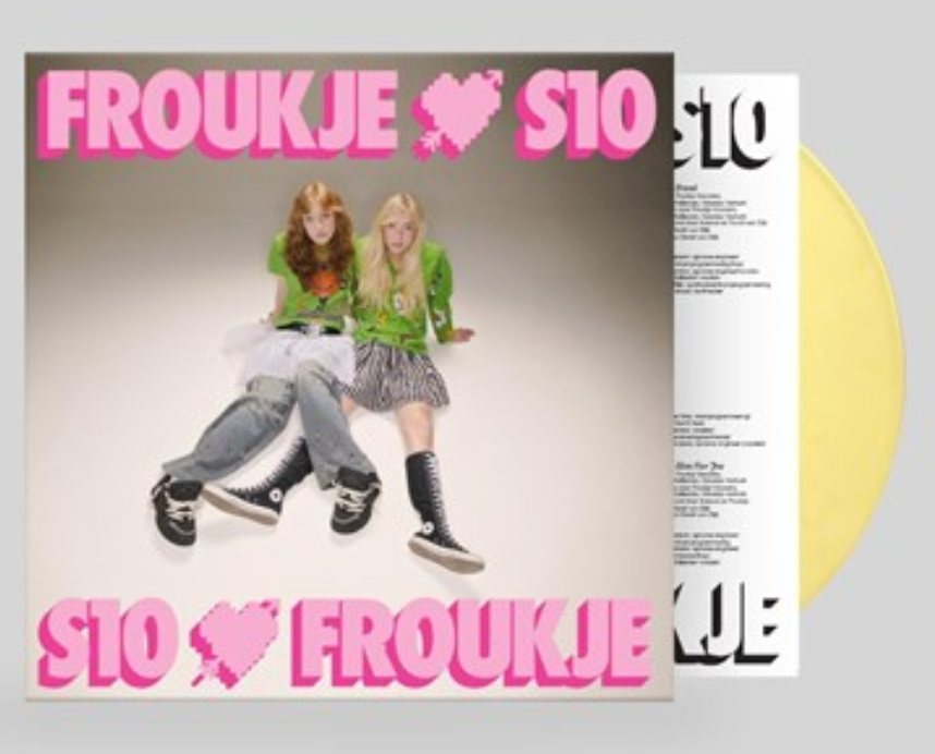 FROUKJE & S10 - FROUKJE LOVES S10, S10 LOVES FROUKJE (lemon Ice Cream Vinyl) (pre-order 14/11/2025)