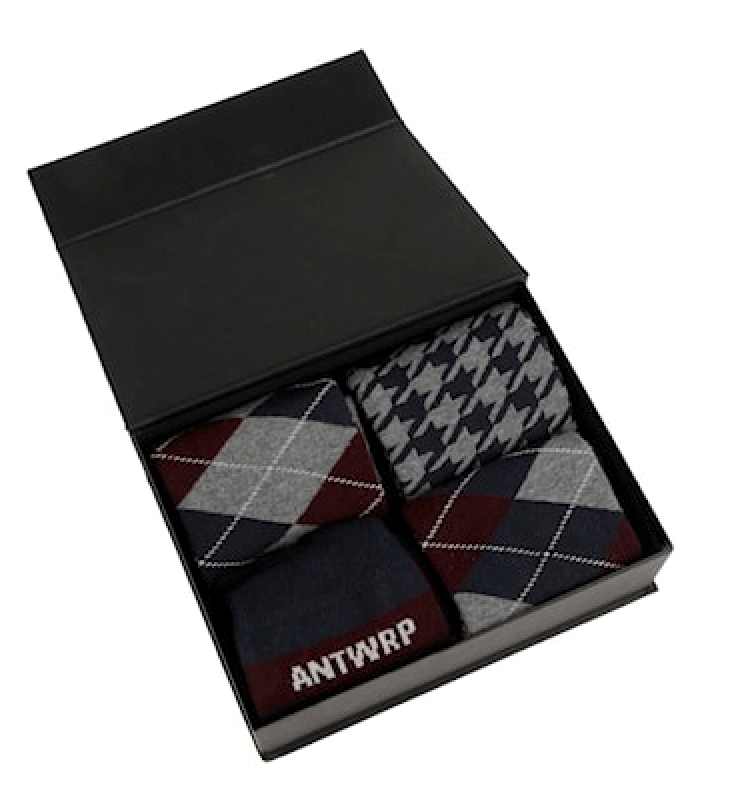 Antwrp Classic Sock Box - 4 socks