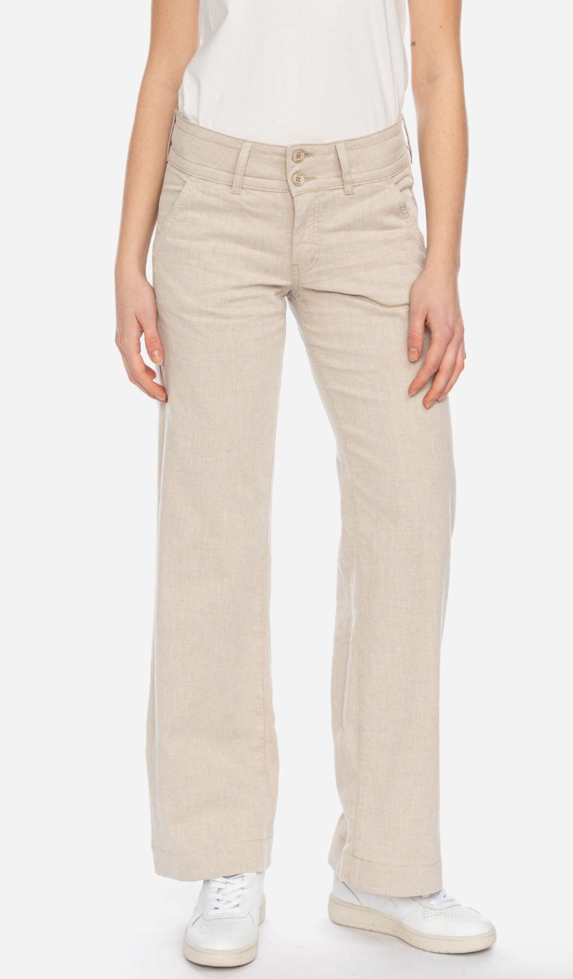 Ato Lilia Trousers - Beige