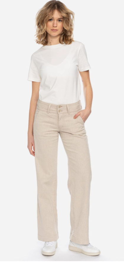 Ato Lilia Trousers - Beige