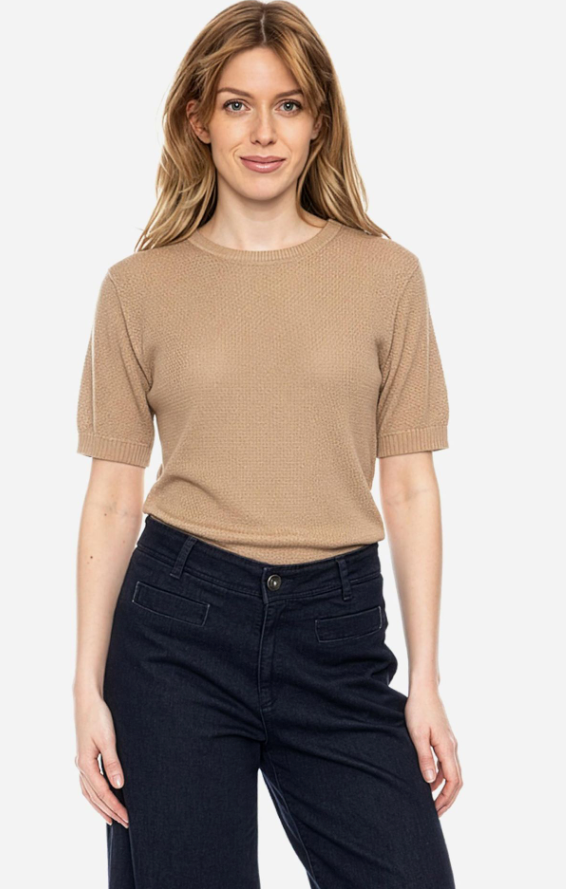 Ato Nelli Shirt  - Pebble