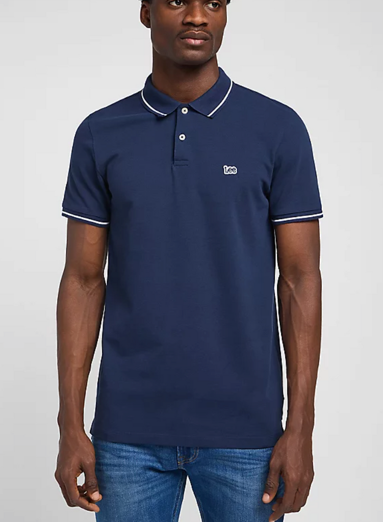 LEE Pique Polo - Navy