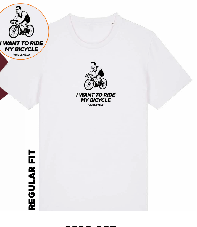 Vive le Vélo - Freddie is Back T-Shirt - White