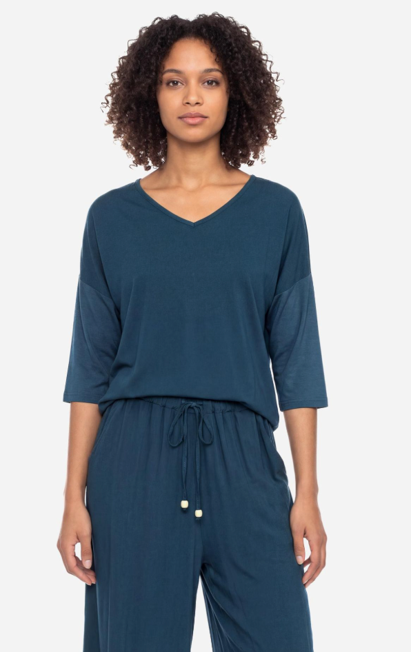 Ato Shirt Kiana - Navy